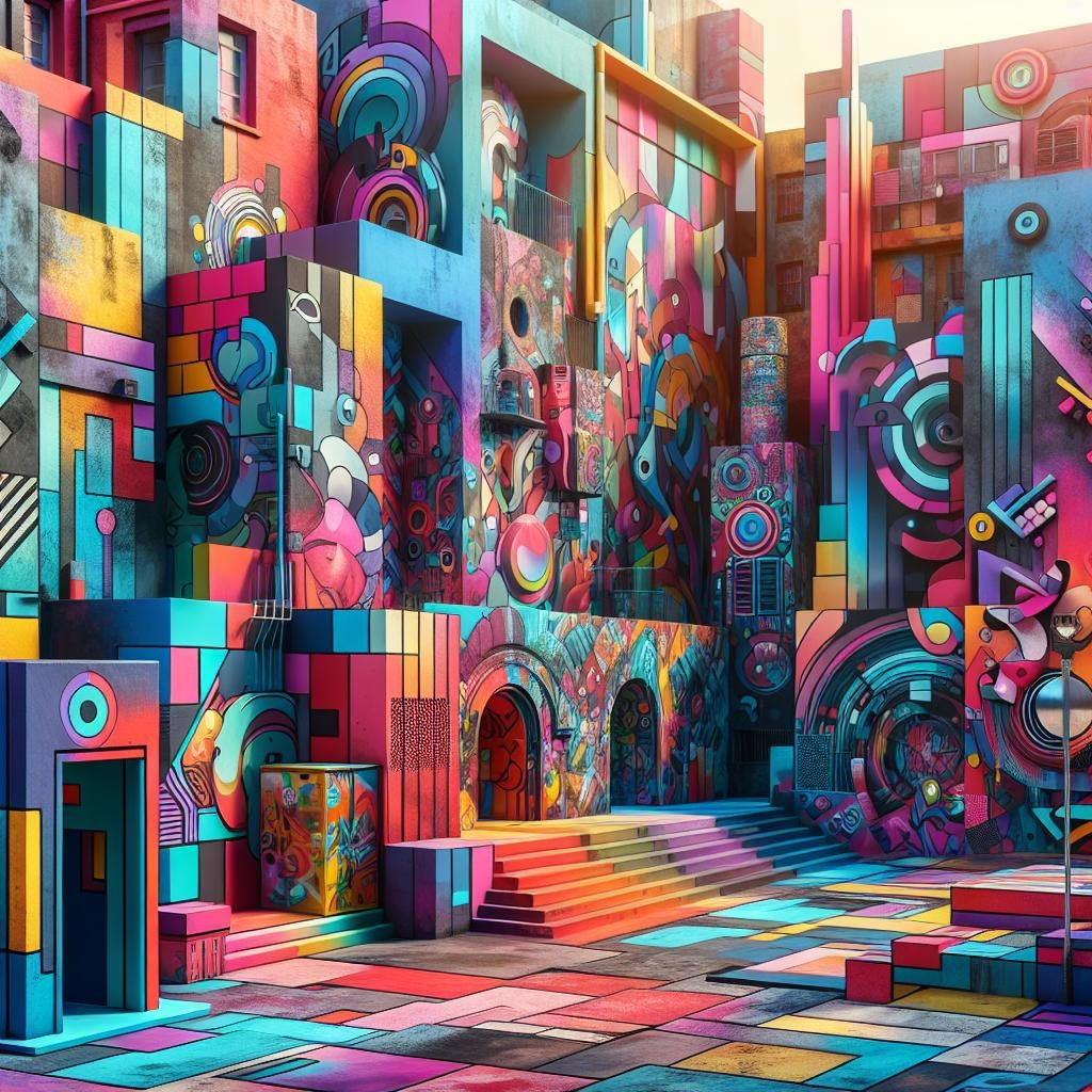 Vibrant Urban Art