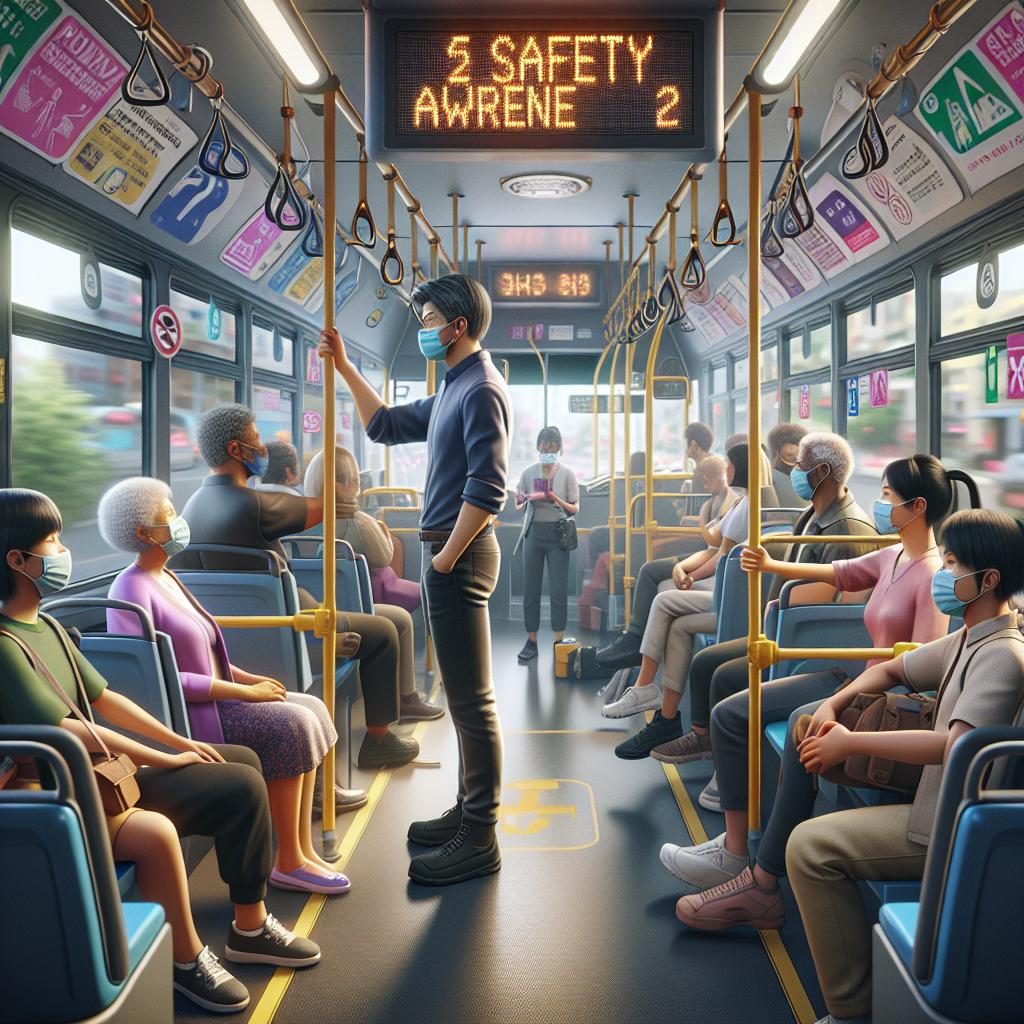 Public transportation safety awareness