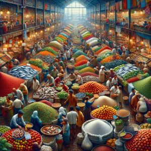 Vibrant Food Market