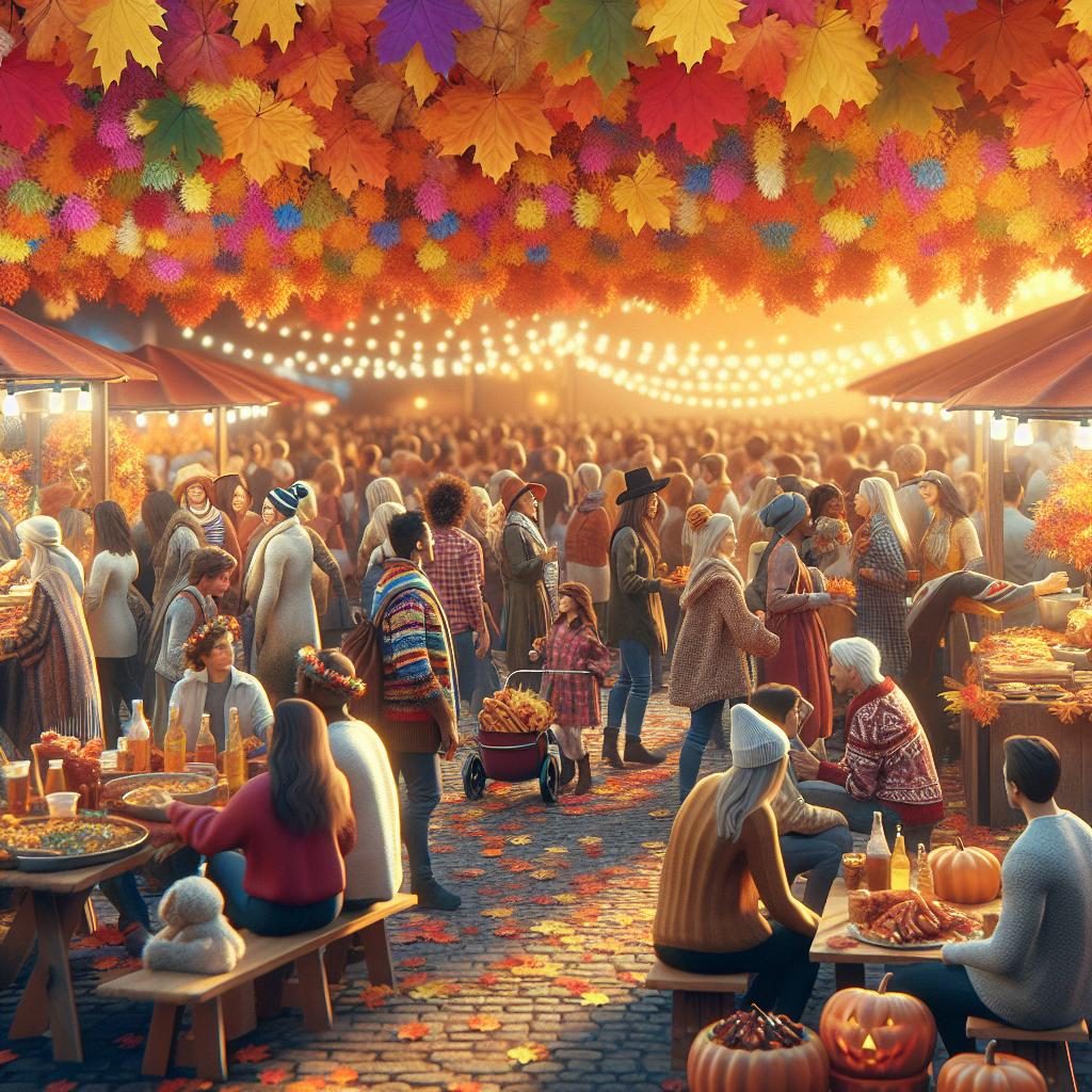 Autumn festival celebration