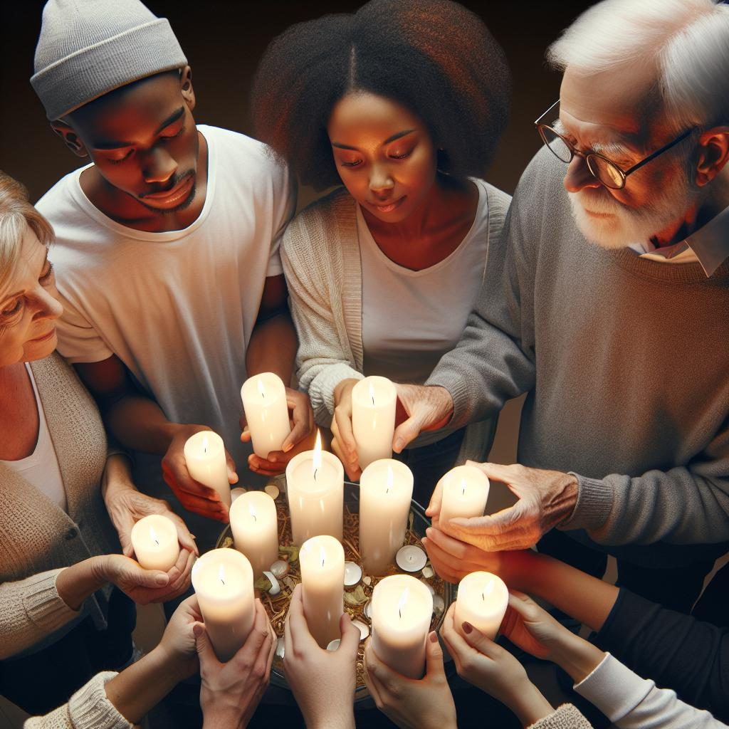 Candles in Tribute