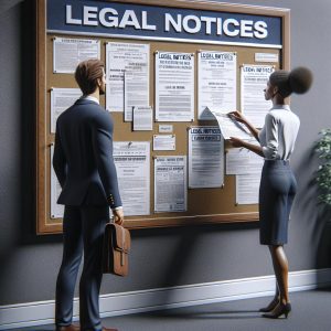 Legal Notices Bulletin Board