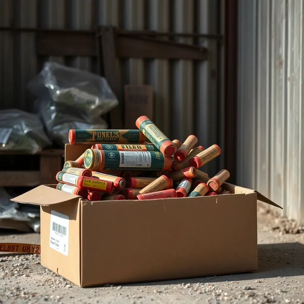 Shocking Discovery in Knoxville: Box of Explosives Found at Recycling Facility