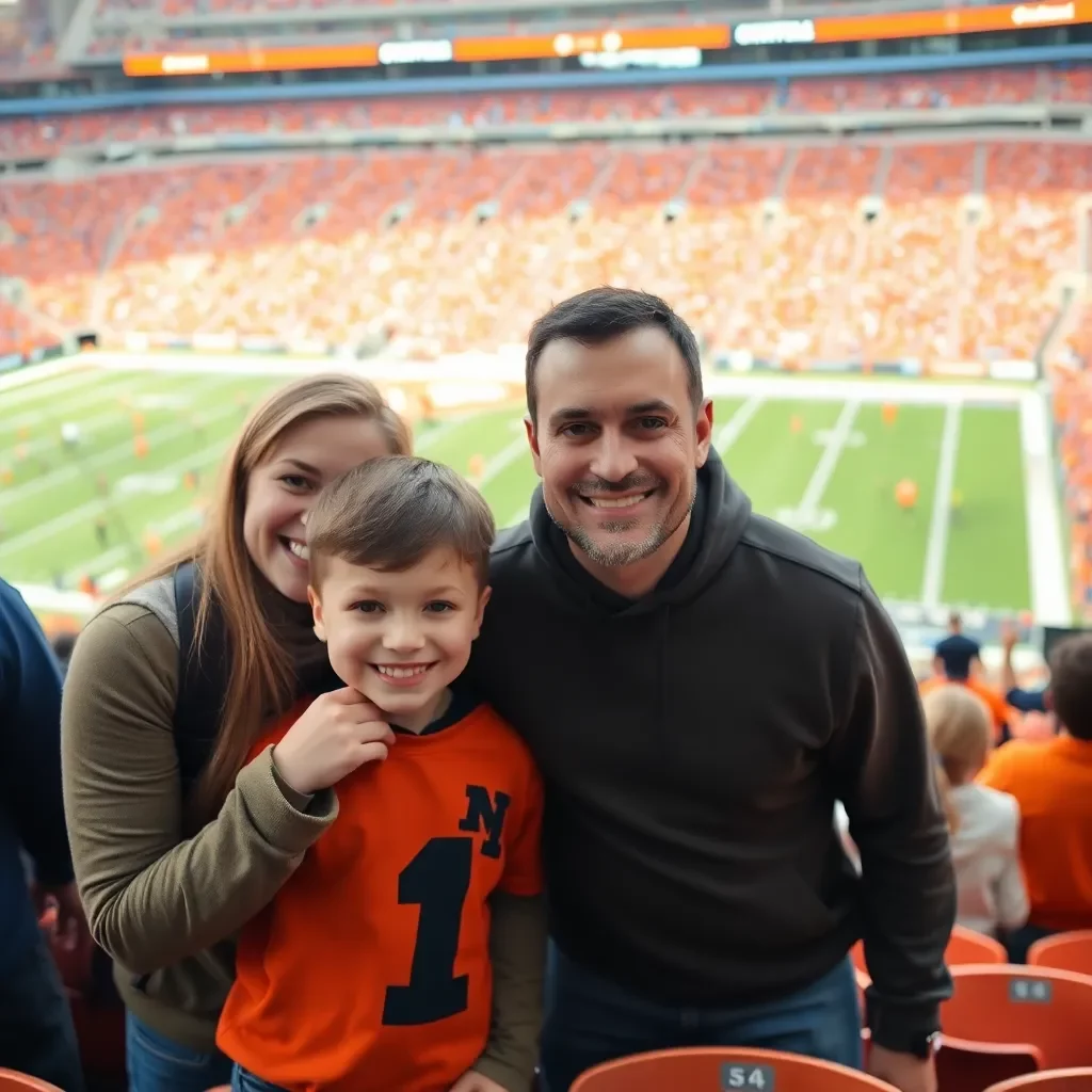 Heartwarming Family Experience at Neyland Stadium as Young Boy with Autism Enjoys First Football Game