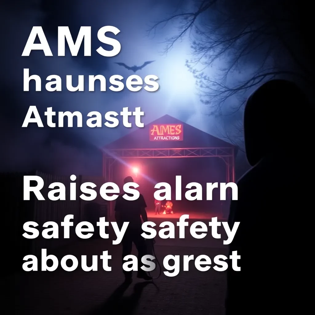 Incident at AMS Haunted Attractions Raises Alarms About Safety and Guest Conduct