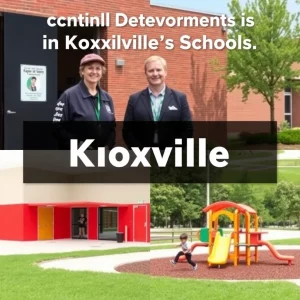 Exciting Developments in Knoxville's Schools: New Security Leader, Sensory Room Reveal, and Playground Celebration!