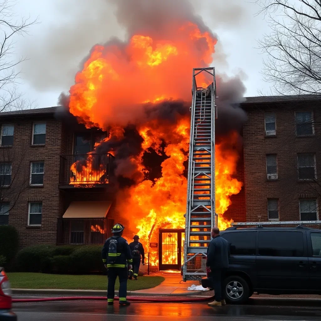 Fire Displaces Residents but Leaves No Injuries in West Knoxville Apartment Blaze