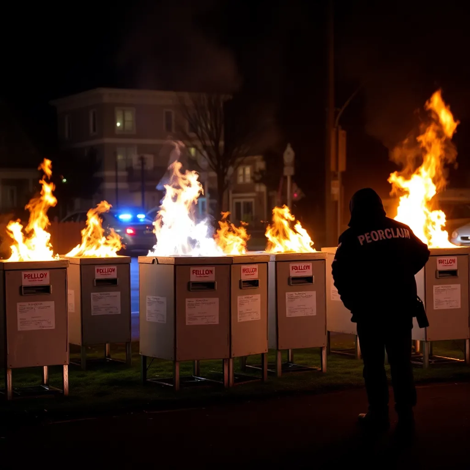 Suspicious Fires at Ballot Boxes in Portland and Vancouver Prompt Investigations by Authorities