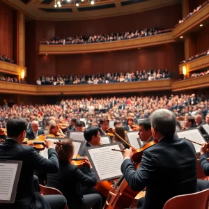 Audience enjoying a performance by the Knoxville Symphony Orchestra