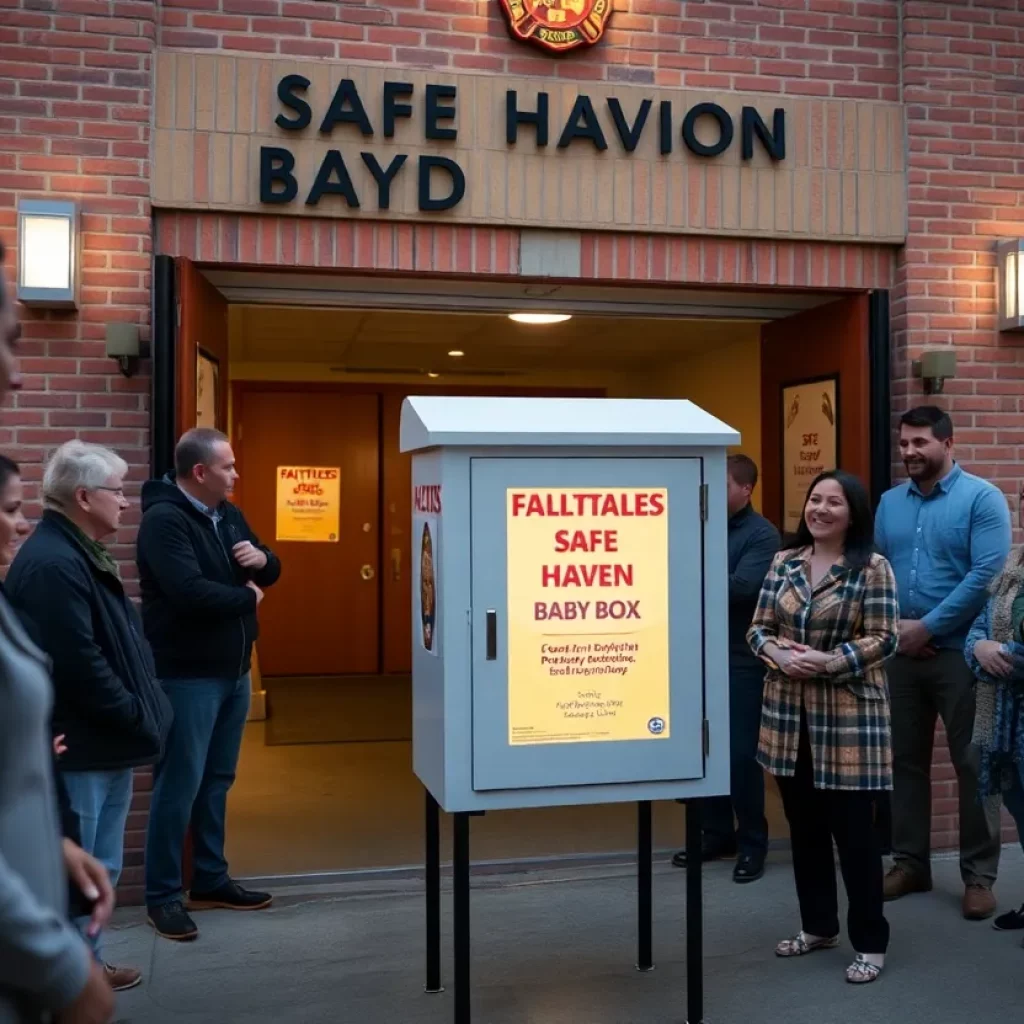 Safe Haven Baby Box at Loudon Fire Department