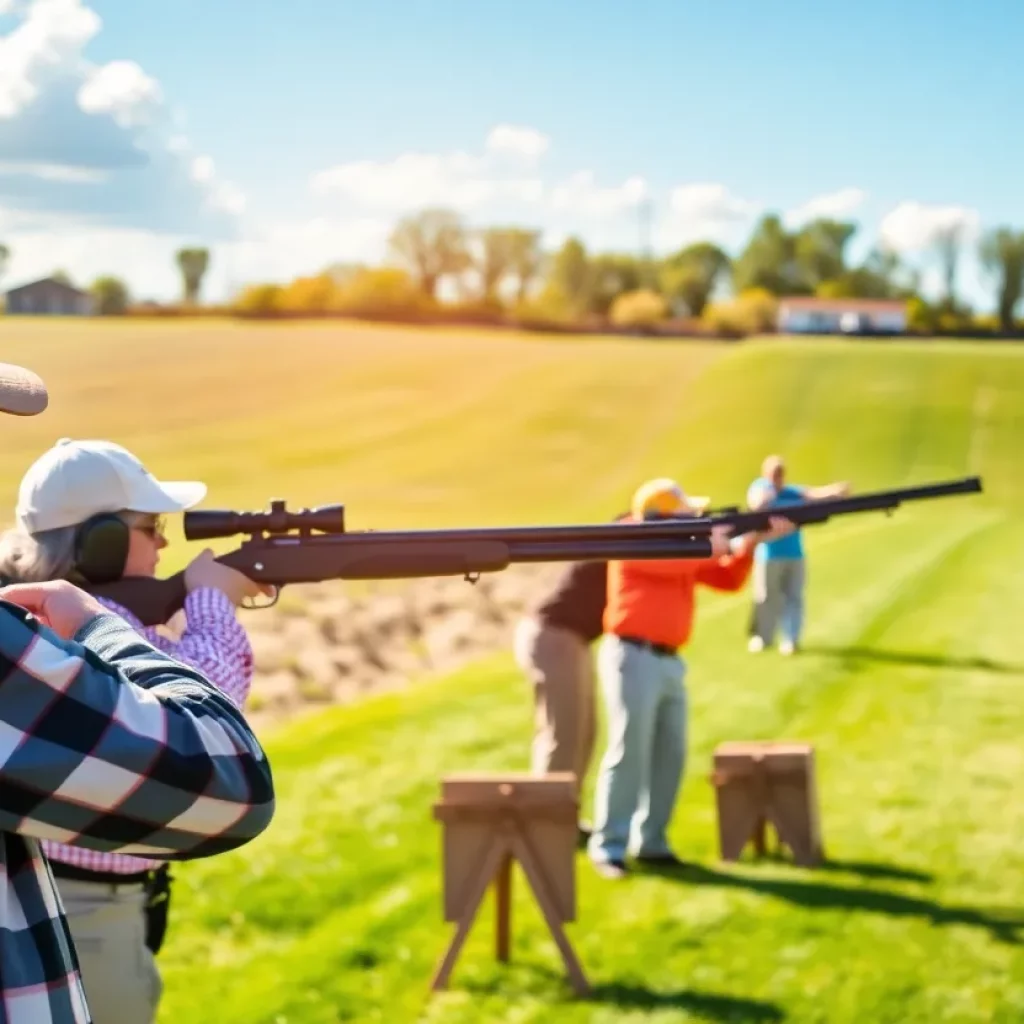 Teams participating in the Knoxville Sporting Clays Tournament at Iron Mountain Sporting Clays Facility