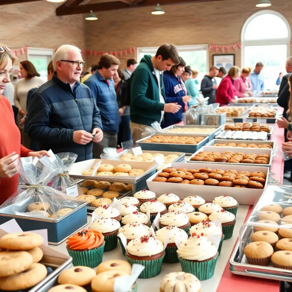 Bake sale event supporting rare disease awareness