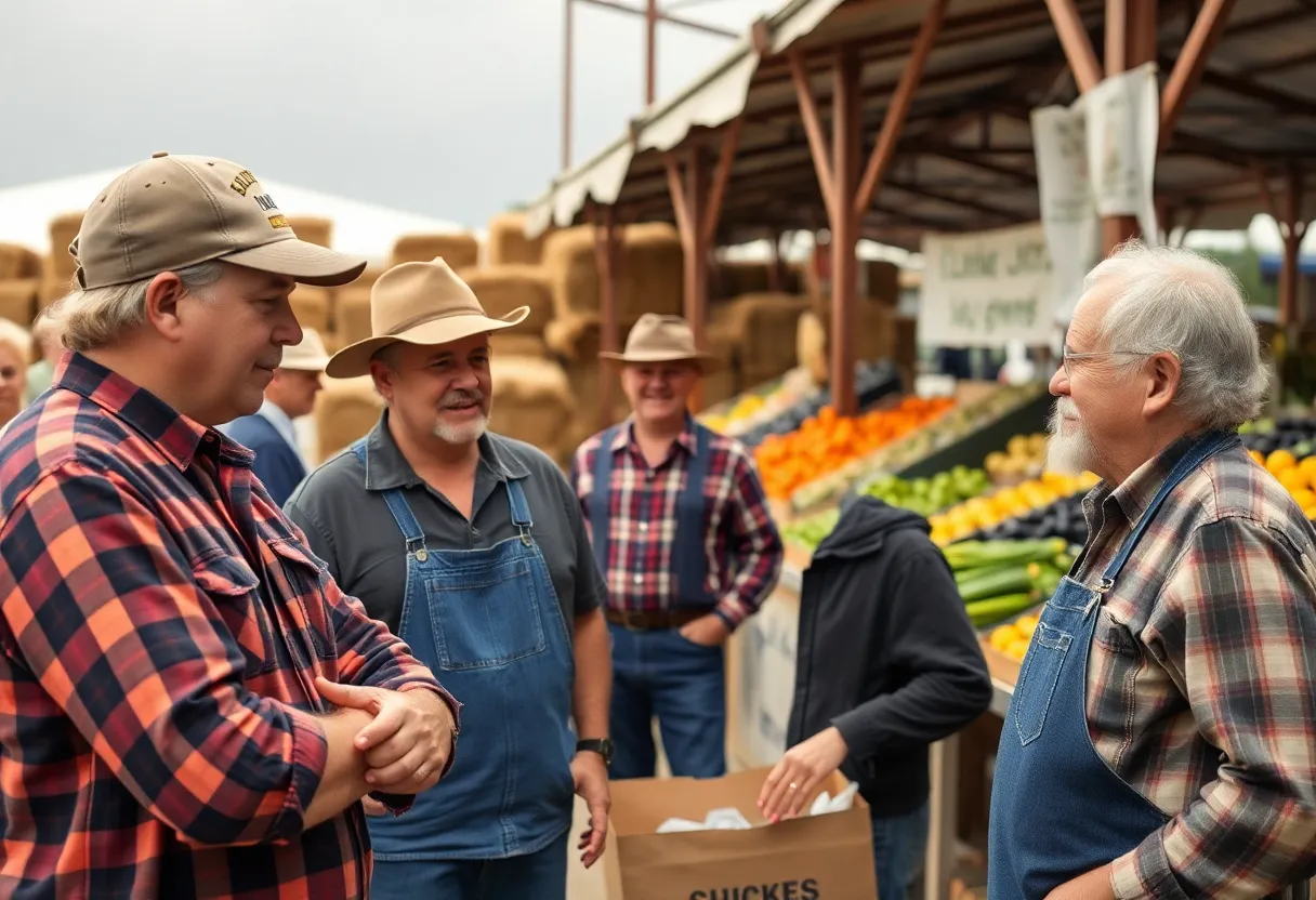 Tennessee Farmers Market Amid Tariff Concerns